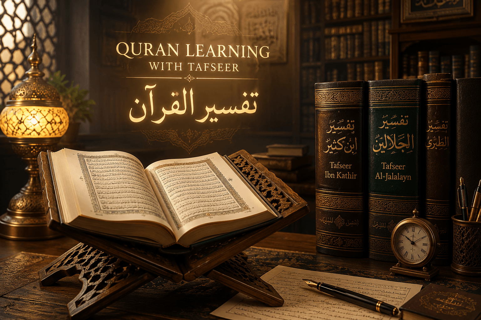 Read Quran Online with fully authentic Tafseer at Ejlals